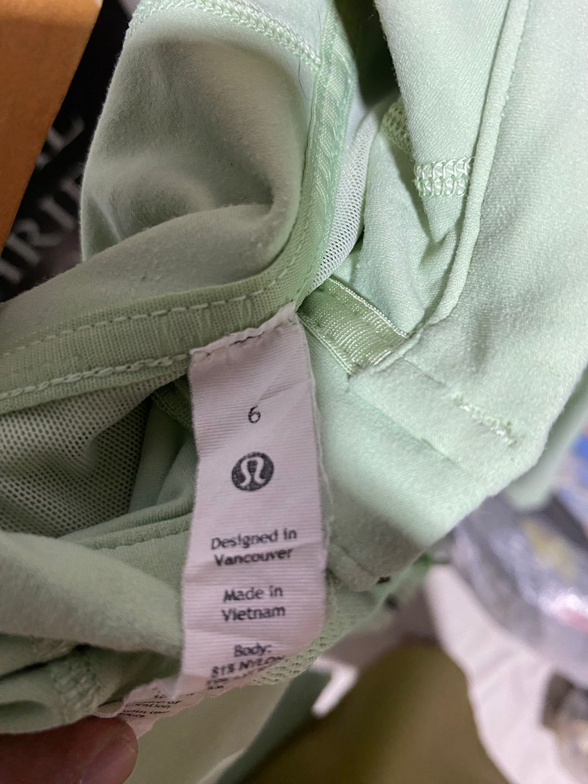 LULULEMON |M| BUST 16| Women's Performance Full-Zip Athletic Hoodie Pastel Green