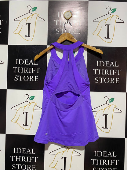 LULULEMON |XS| BUST 13| Women's High-Neck Athletic Yoga Tank Top Vibrant Purple