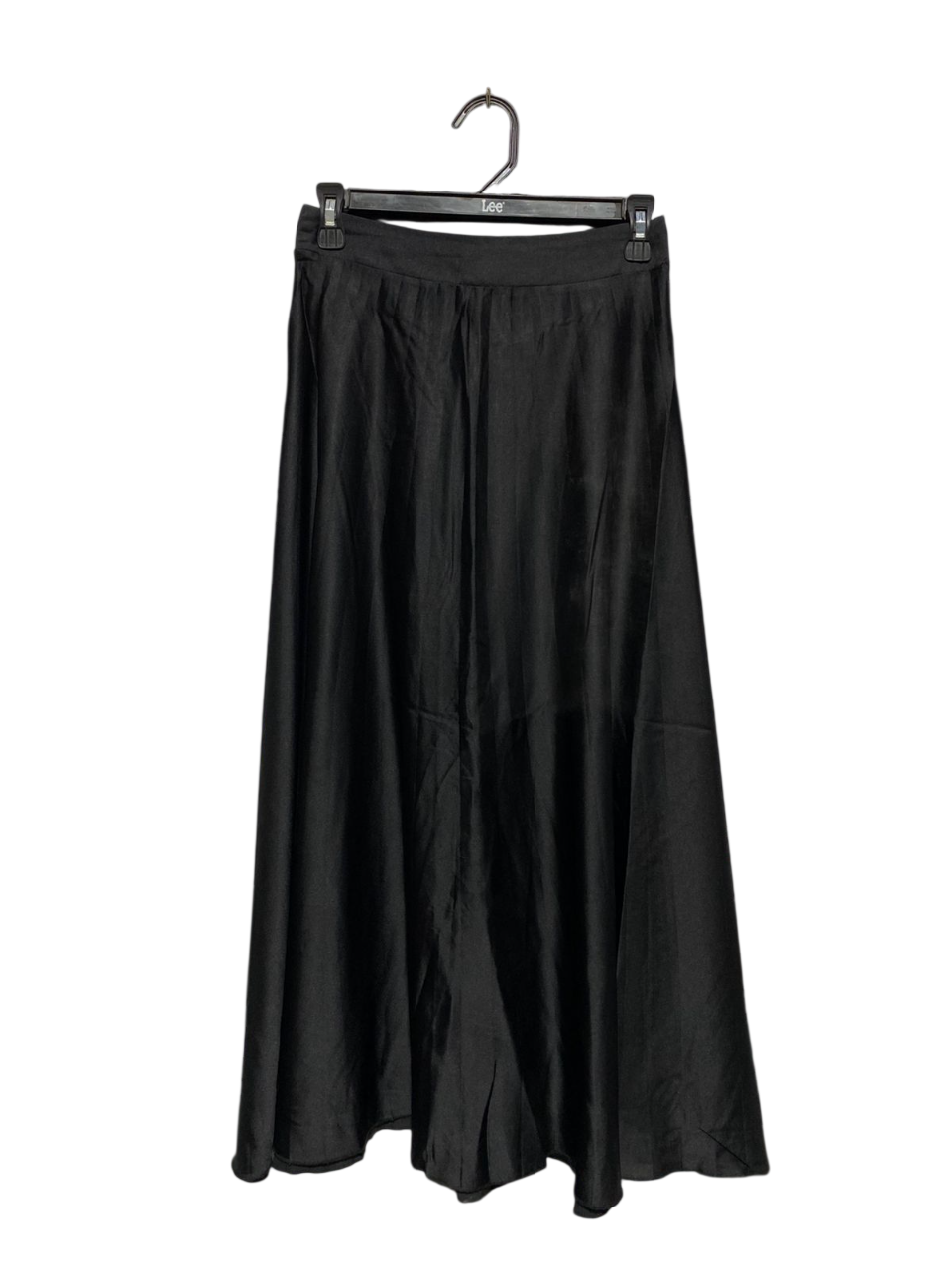 NEW LOOK |S| WAIST 26| B3| WOMEN'S ELEGANT BLACK SATIN MAXI SKIRT