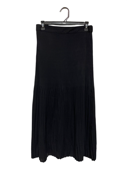 PRIMARK |M| WAIST 28| B3| WOMEN'S CLASSIC BLACK PLEATED MIDI SKIRT