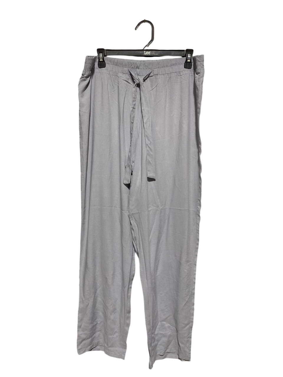 PRIMARK |XL| WAIST 34| B3| WOMEN'S LIGHTWEIGHT GREY LOUNGE PANTS WITH DRAWSTRING WAIST