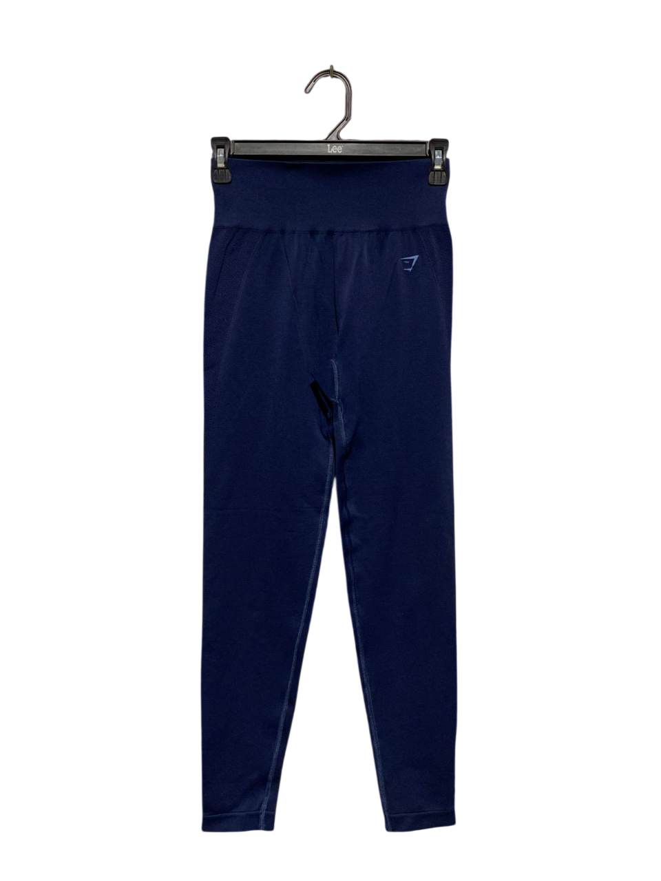 GYMSHARK |XS| WAIST 24| B3| WOMEN'S HIGH-WAISTED SEAMLESS PERFORMANCE LEGGINGS - NAVY BLUE