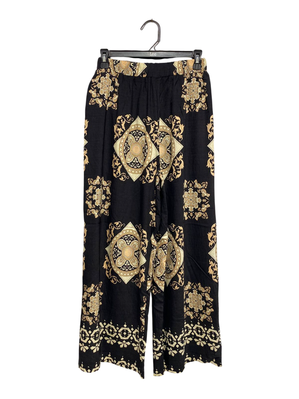 BOHEMIAN BAROQUE PRINT WIDE-LEG TROUSERS |XS| WAIST 24| B3|