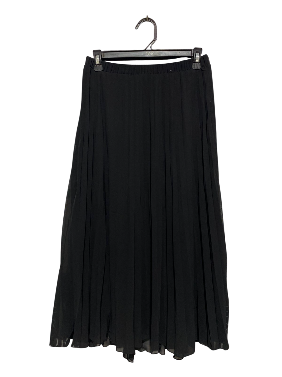 PRIMARK |M| WAIST 27| B3| ELEGANT BLACK PLEATED MAXI SKIRT