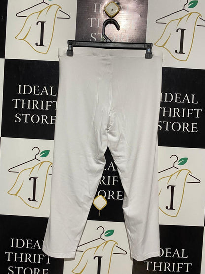 NEXT |L| WAIST 30| B3| GENERATION LENDING™ ECOVERO™ VISCOSE LEGGINGS WHITE