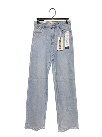 SAINT GENIES |M| WAIST 28| B5| SAINT GENIES LIGHT WASH STRAIGHT LEG PREMIUM JEANS