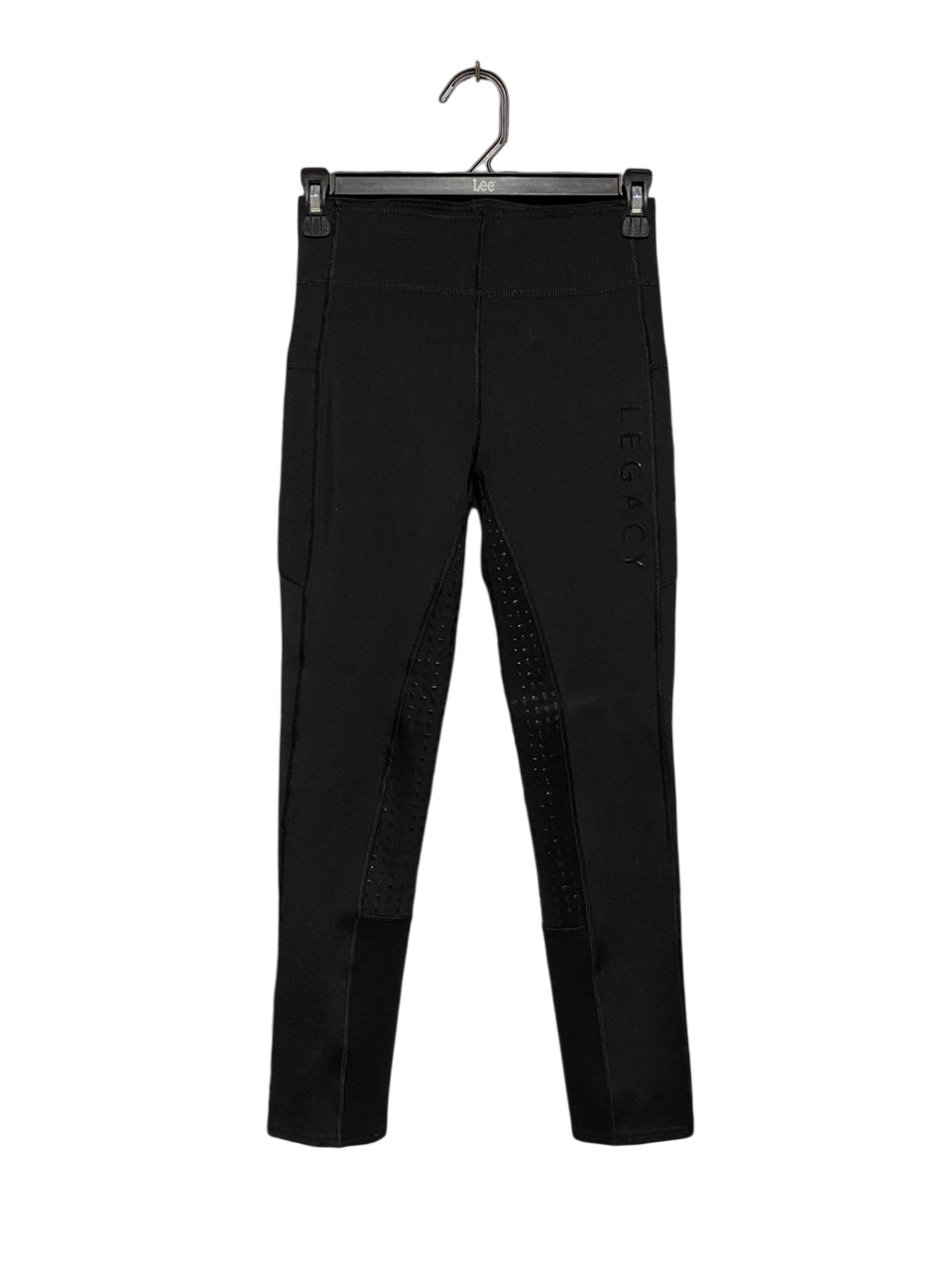 RIDING TIGHTS |XS| WAIST 24| B5| LEGACY BLACK HIGH-PERFORMANCE EQUESTRIAN RIDING TIGHTS