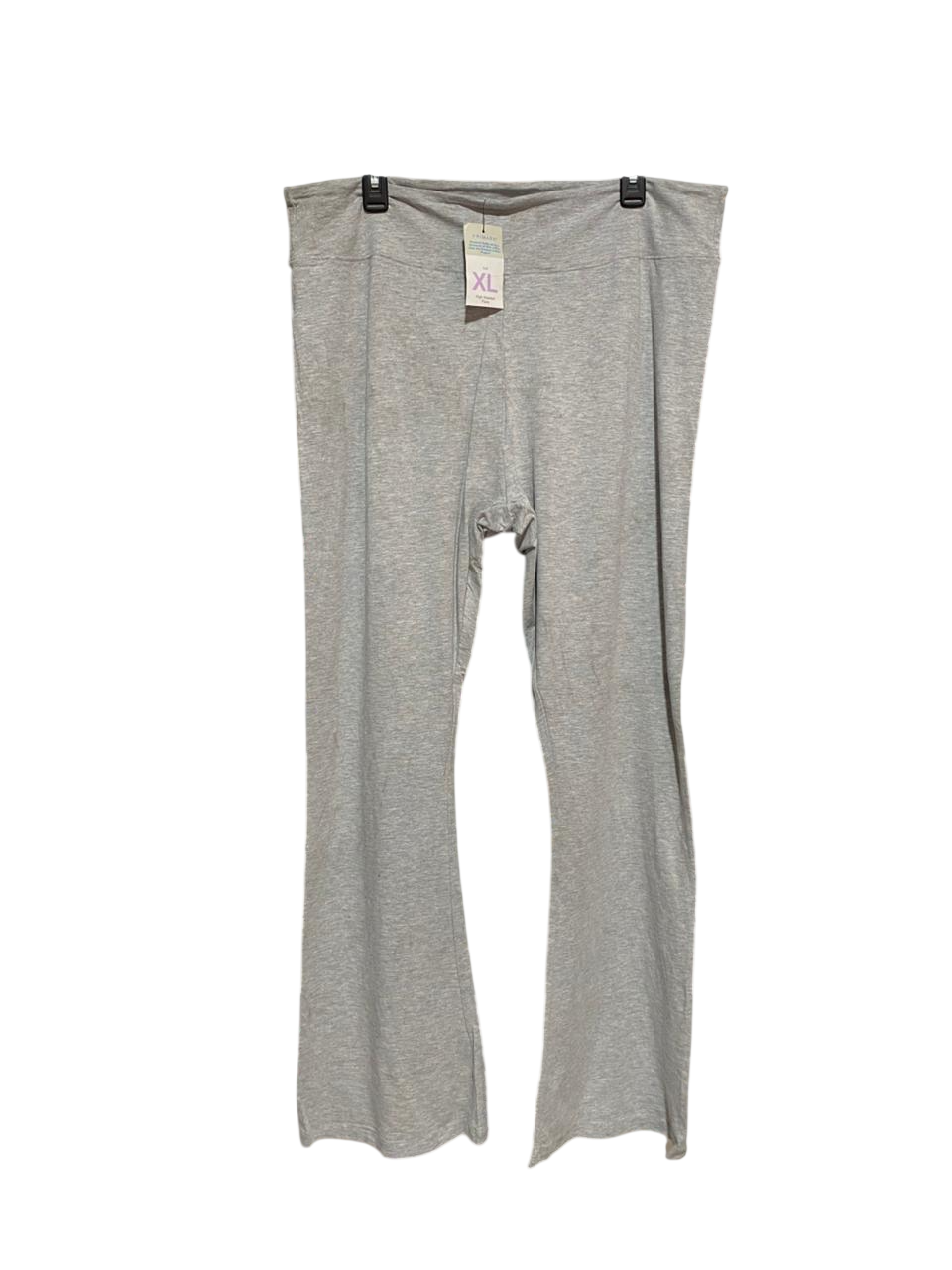 PRIMARK |XL| WAIST 38| B5| ESSENTIALS HIGH-WAISTED GREY FLARED YOGA PANTS