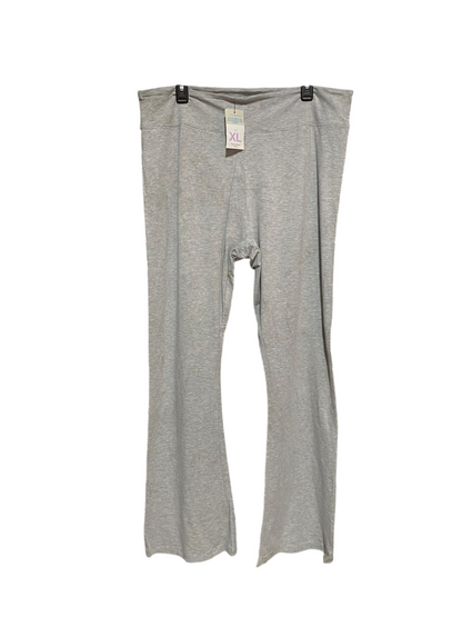 PRIMARK |XL| WAIST 38| B5| ESSENTIALS HIGH-WAISTED GREY FLARED YOGA PANTS
