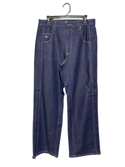TOMMY JEANS |XL| WAIST 33| B5| VINTAGE DARK WASH WIDE-LEG JEANS