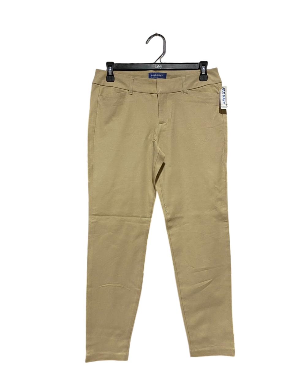 OLD NAVY |M| WAIST 28| B5| PIXIE CHINO ANKLE PANTS IN CLASSIC KHAKI