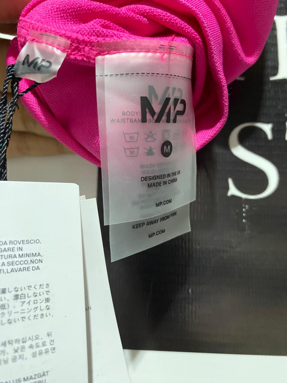 MP |M| WAIST 24| B5| PINK HIGH-WAISTED SEAMLESS LEGGINGS