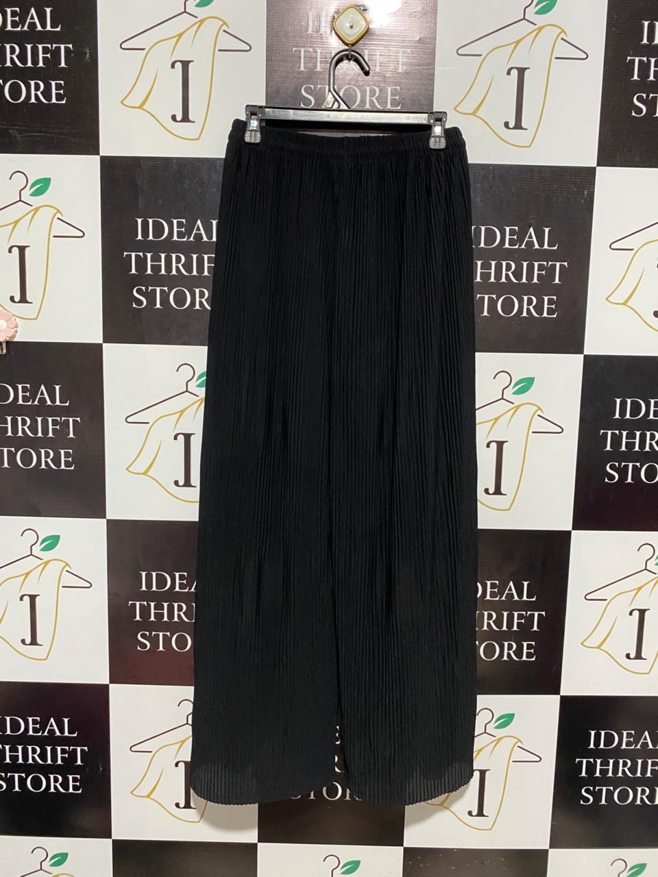 TU |M| WAIST 28| B5| HIGH-WAISTED Trouser  IN BLACK