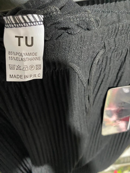 TU |M| WAIST 28| B5| HIGH-WAISTED Trouser  IN BLACK