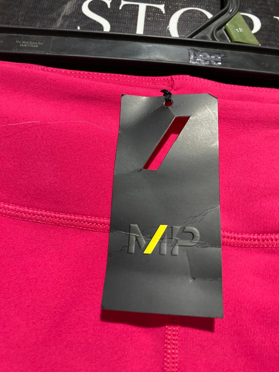 MP |XS| WAIST 24| B5| MYPROTEIN MP WOMEN'S PERFORMANCE TRAINING LEGGINGS - BERRY PINK