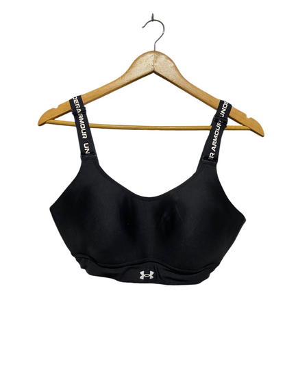 UNDER ARMOUR |L| BUST 16| B5| WOMEN'S HIGH-IMPACT MOLDED SPORTS BRA - BLACK