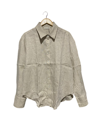 CHOSEN BY TUCHUZY |XL| BUST 24| B6| PREMIUM LINEN BUTTON-DOWN OVERSIZED SHIRT