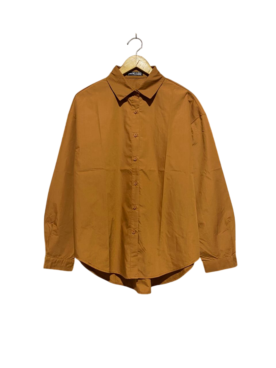 SHEIN |M| BUST 22| B6| ESSENTIAL OVERSIZED BUTTON-DOWN SHIRT