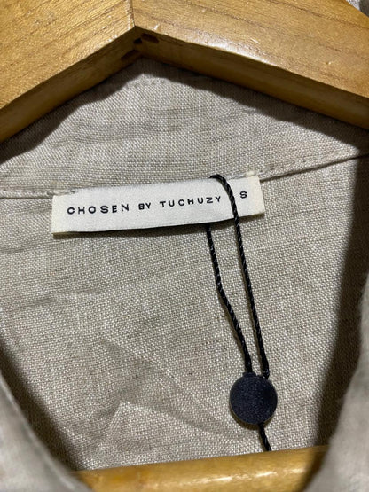 CHOSEN BY TUCHUZY |XL| BUST 24| B6| PREMIUM LINEN BUTTON-DOWN OVERSIZED SHIRT