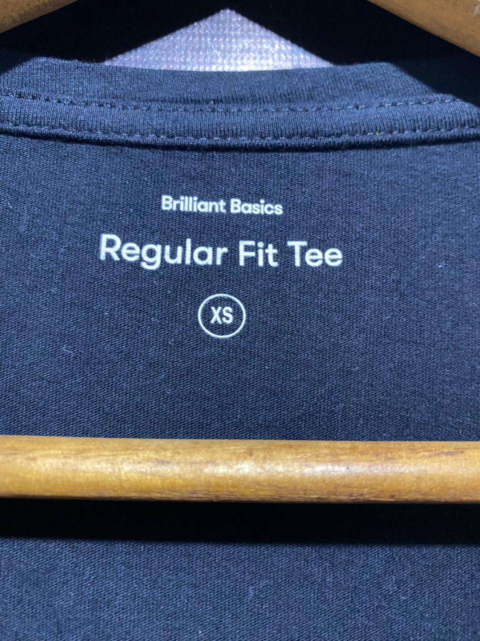 BRILLIANT BASICS |M| BUST 17| B6| WOMEN'S REGULAR FIT COTTON TEE - NAVY BLUE