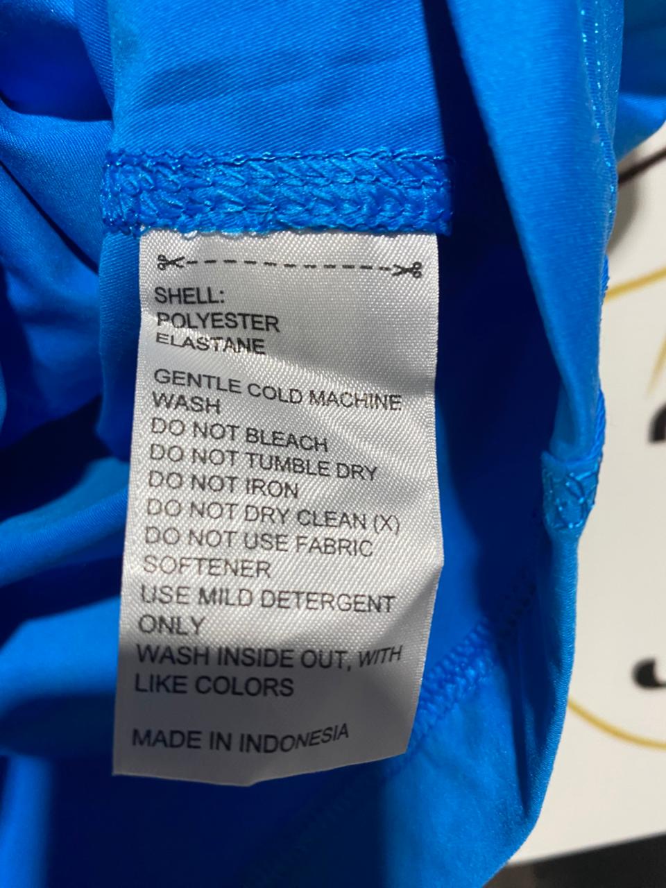 ADIDAS |M| BUST 17| B6| WOMEN’S PERFORMANCE AEROREADY TRAINING TEE – ELECTRIC BLUE