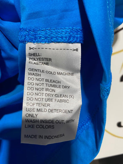 ADIDAS |M| BUST 17| B6| WOMEN’S PERFORMANCE AEROREADY TRAINING TEE – ELECTRIC BLUE