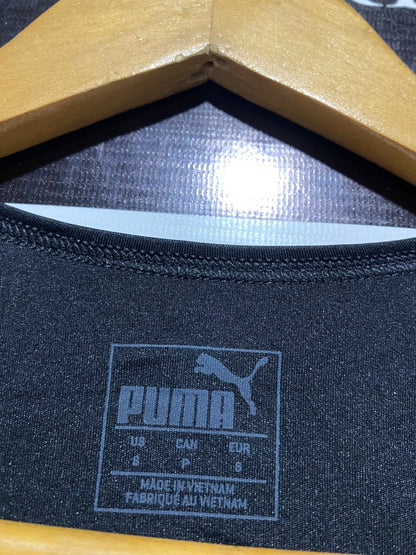 PUMA |XS| BUST 12| B5| WOMEN’S TRAINING CROP TOP SPORTS BRA - BLACK