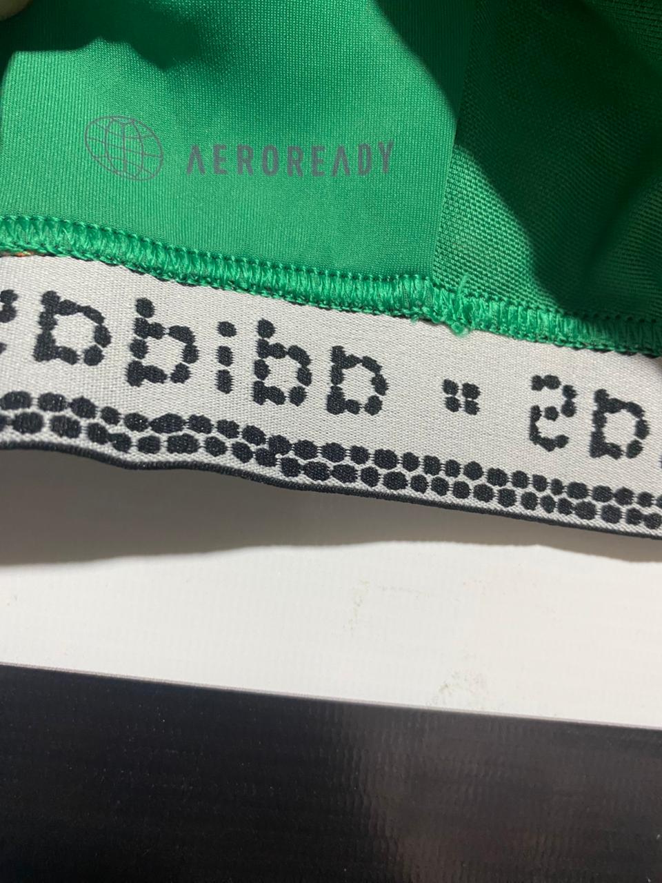 ADIDAS |M| BUST 14| B5| LADIES MULTICOLOR MOSAIC PRINT PERFORMANCE SPORTS BRA