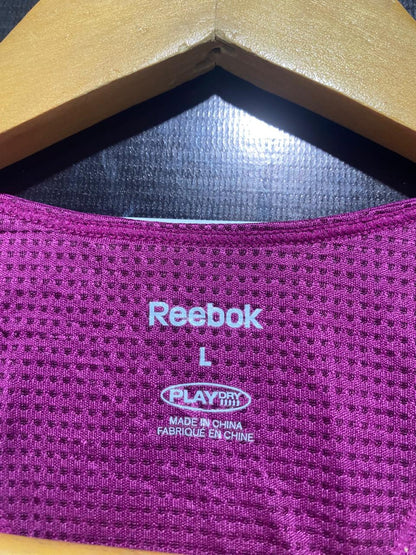REEBOK |L| BUST 14| B5| LADIES PERFORMANCE RACERBACK SPORTS BRA IN JET BLACK