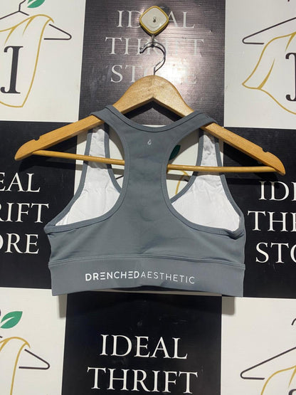 LADIES DRI-FIT RACERBACK SPORTS BRA IN SAGE GREEN |S| BUST 13| B5|