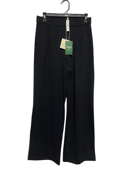 HALARA |M| WAIST 30| B6| HIGH-WAISTED WIDE LEG DRESS PANTS