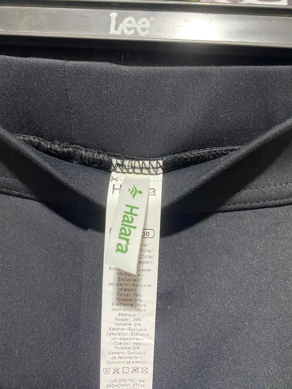 HALARA |M| WAIST 30| B6| HIGH-WAISTED WIDE LEG DRESS PANTS