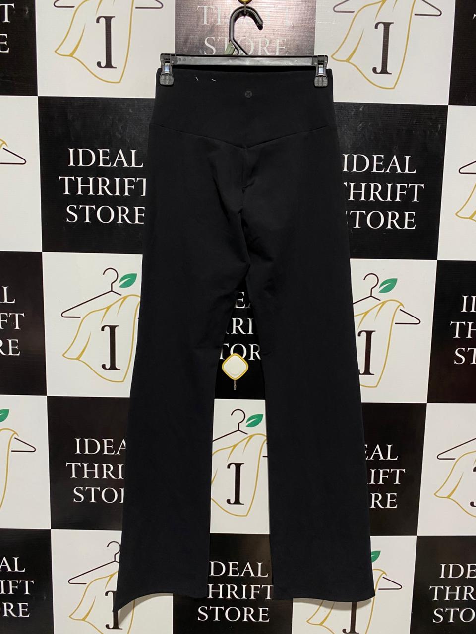 RBX |S| WAIST 25| B6| PREMIUM BLACK HIGH-WAISTED FLARE YOGA PANTS