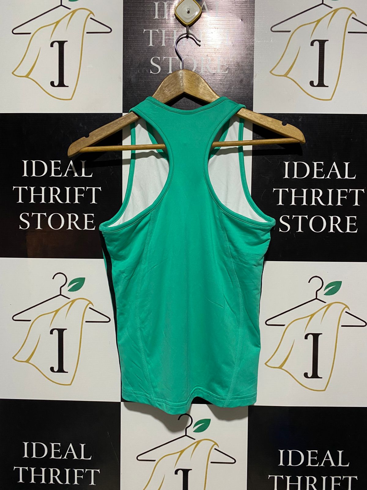 ADIDAS |M| BUST 16| B6| PERFORMANCE RACERBACK TRAINING TANK TOP GREEN
