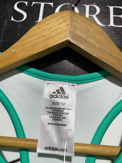 ADIDAS |M| BUST 16| B6| PERFORMANCE RACERBACK TRAINING TANK TOP GREEN