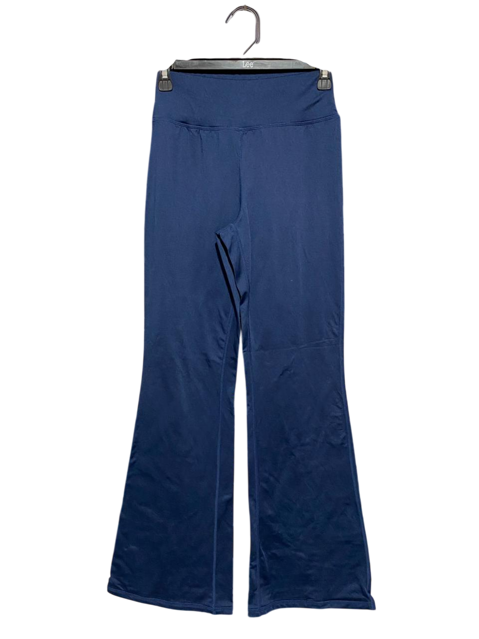 |S| WAIST 24| B7| WOMEN'S HIGH-WAISTED FLARE YOGA PANTS IN NAVY BLUE