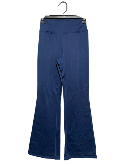 |S| WAIST 24| B7| WOMEN'S HIGH-WAISTED FLARE YOGA PANTS IN NAVY BLUE