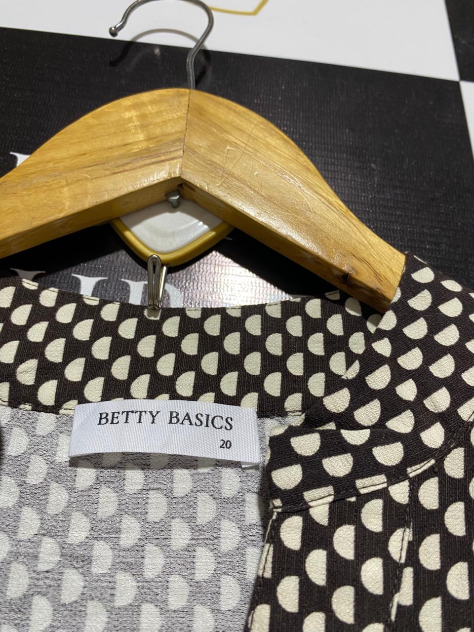 BETTY BASICS |XL| B6| WOMEN'S TWO-PIECE GEOMETRIC PRINT CO-ORD SET