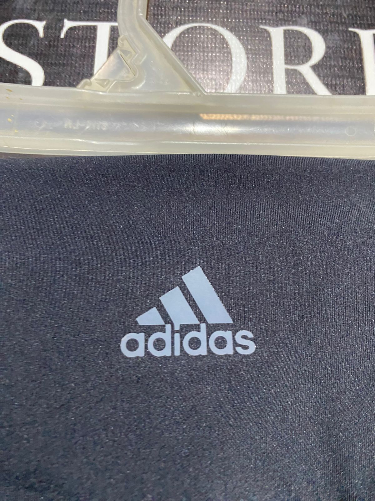 ADIDAS |XS| WAIST 22| B6| WOMEN'S PREMIUM HIGH-WAISTED BLACK ACTIVE LEGGINGS WITH GREY SIDE STRIPE