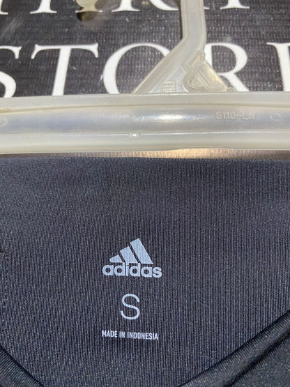 ADIDAS |XS| WAIST 22| B6| WOMEN'S PREMIUM HIGH-WAISTED BLACK ACTIVE LEGGINGS WITH GREY SIDE STRIPE