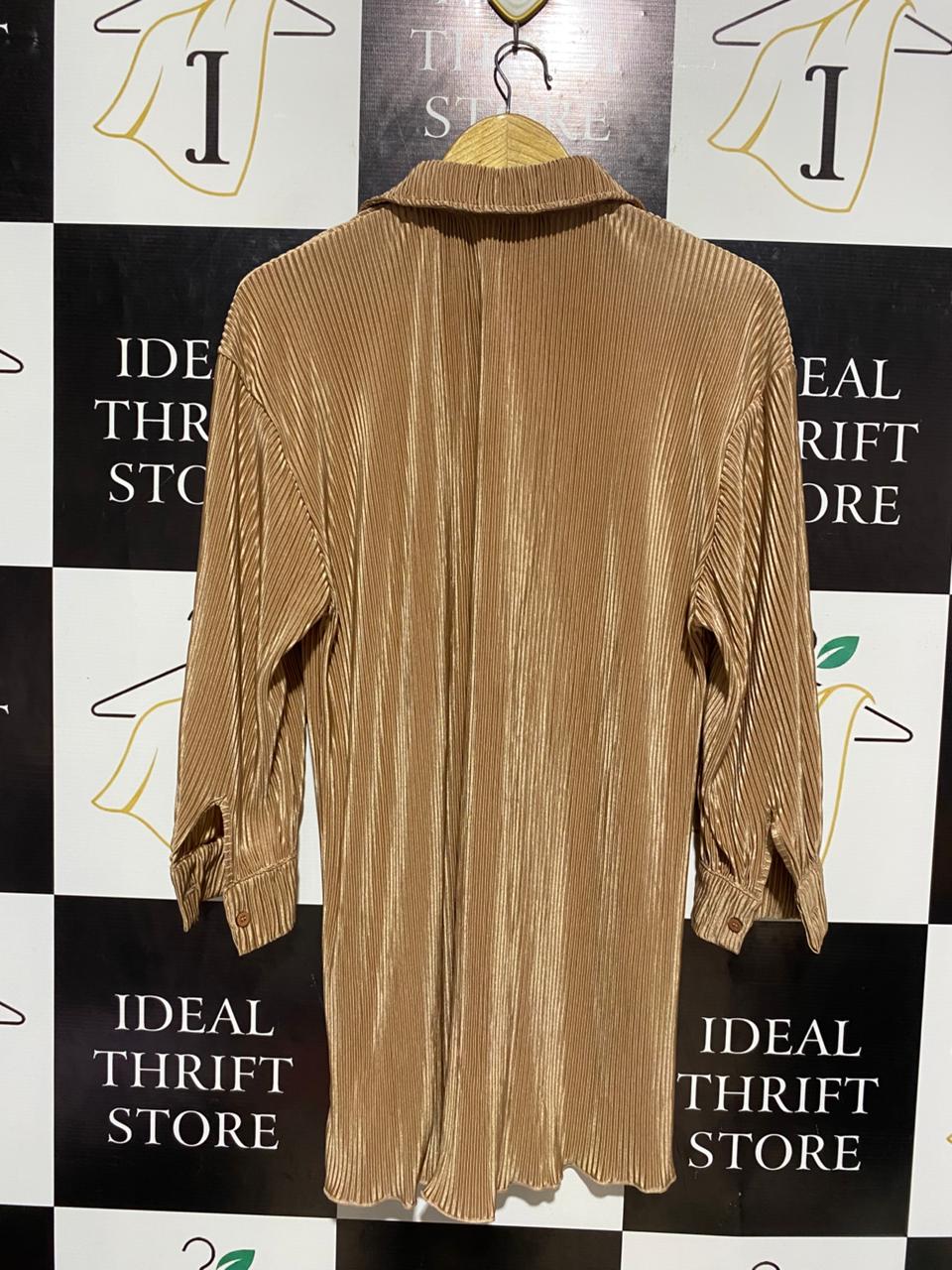SHEIN |L| BUST 22| B6| OVERSIZED BUTTON-DOWN SHIRT DRESS