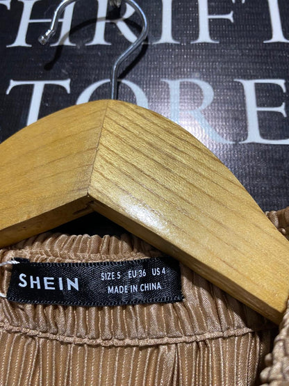 SHEIN |L| BUST 22| B6| OVERSIZED BUTTON-DOWN SHIRT DRESS