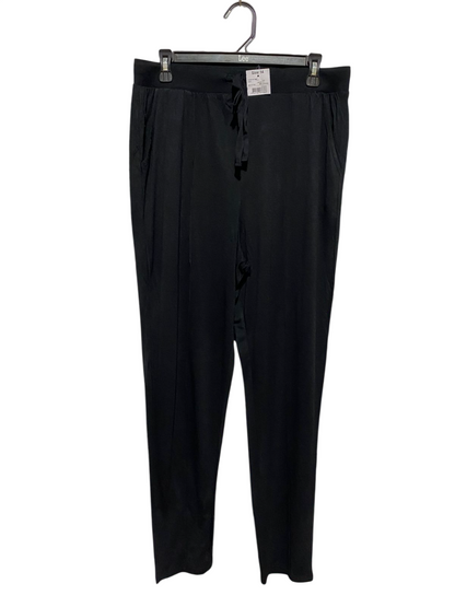 ANKO |XL| WAIST 32| B7| PREMIUM SOFT-TOUCH TAPERED LOUNGE PANTS - BLACK