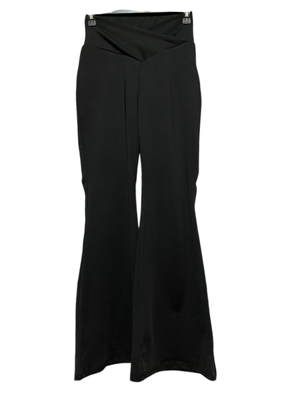 SHEIN |S| WAIST 24| B7| ULTRA-FLATTERING HIGH-RISE CROSS-WAIST FLARED YOGA PANTS