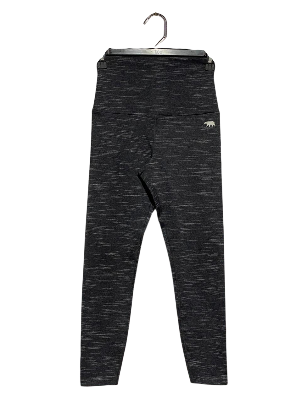 |XS| WAIST 24| B7| RUNNING BARE HIGH-RISE MARLED ATHLETIC LEGGINGS
