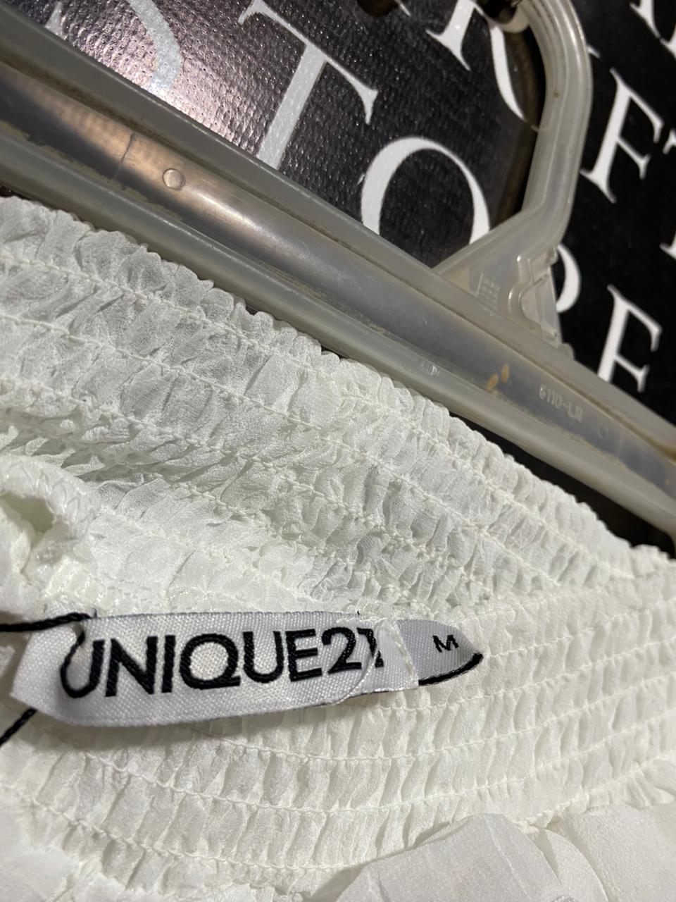 UNIQUE |M| WAIST 22| B7| RUFFLE TRIM SMOCKED WAIST TROUSERS