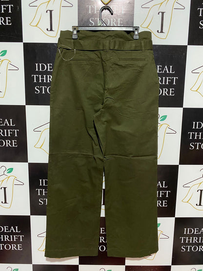 M&S |XL| WAIST 34| B7| LIMITED EDITION PAPERBAG WAIST TROUSERS