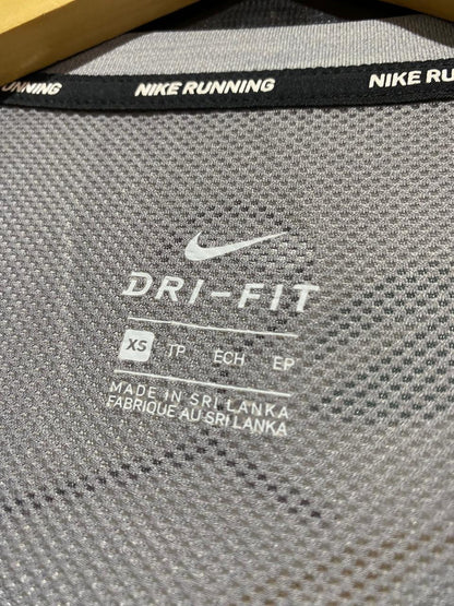 NIKE |XS| BUST 15| B7| DRI-FIT RUNNING TANK TOP - LIGHT GREY HEATHER