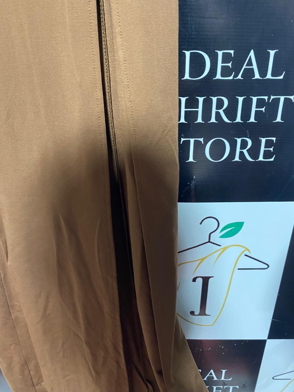 |S| BUST 15| B7| ZARA CHOCOLATE BROWN SQUARE NECK MAXI DRESS WITH FRONT SLIT