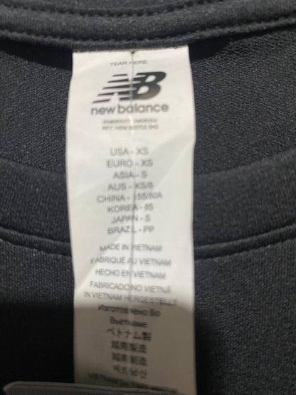 NB |S| BUST 15| B7|  NEW BALANCE WOMEN’S PERFORMANCE CORE TRAINING T-SHIRT - BLACK